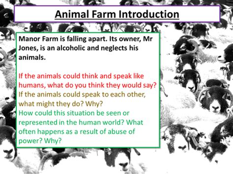 How To Introduce Animal Farm To Students